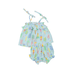 Ruffle Top & Bloomer - Fruit Dream Popsicles