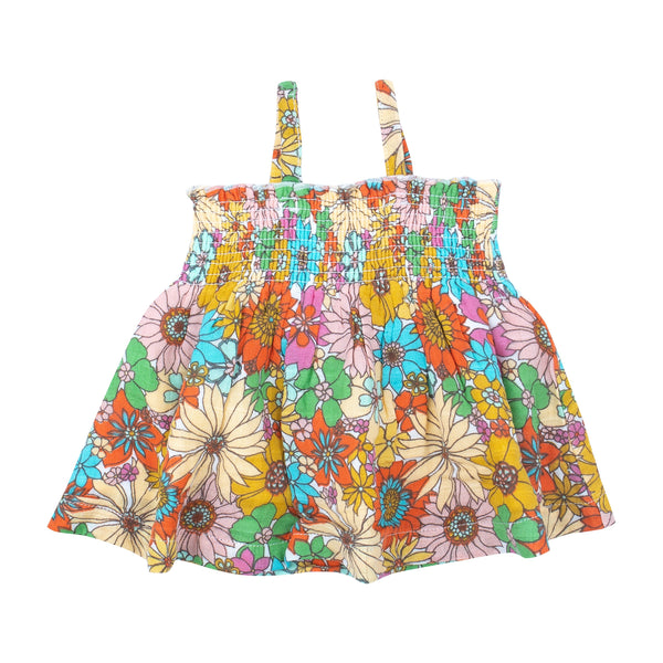 Smocked Top  & Bloomer - Vintage Dream Floral