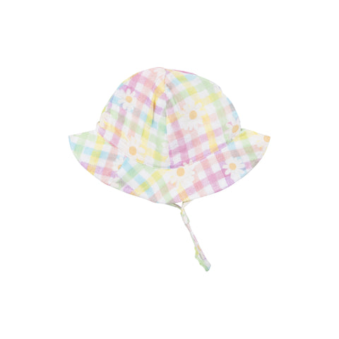 Sunhat - Gingham Daisy