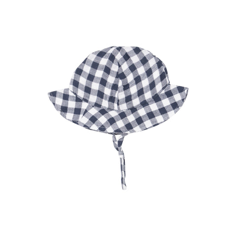 Sunhat - Gingham Navy