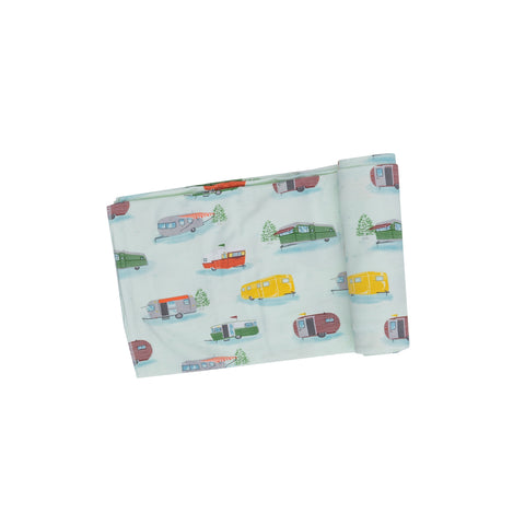 Swaddle Blanket - Vintage Campers