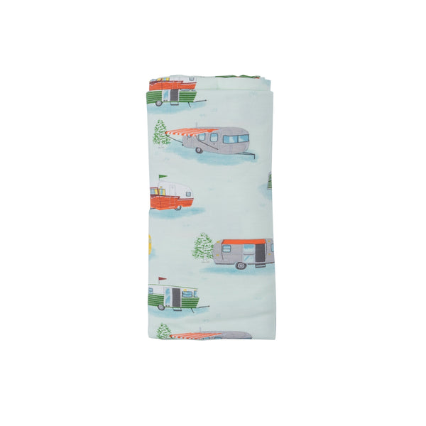 Swaddle Blanket - Vintage Campers