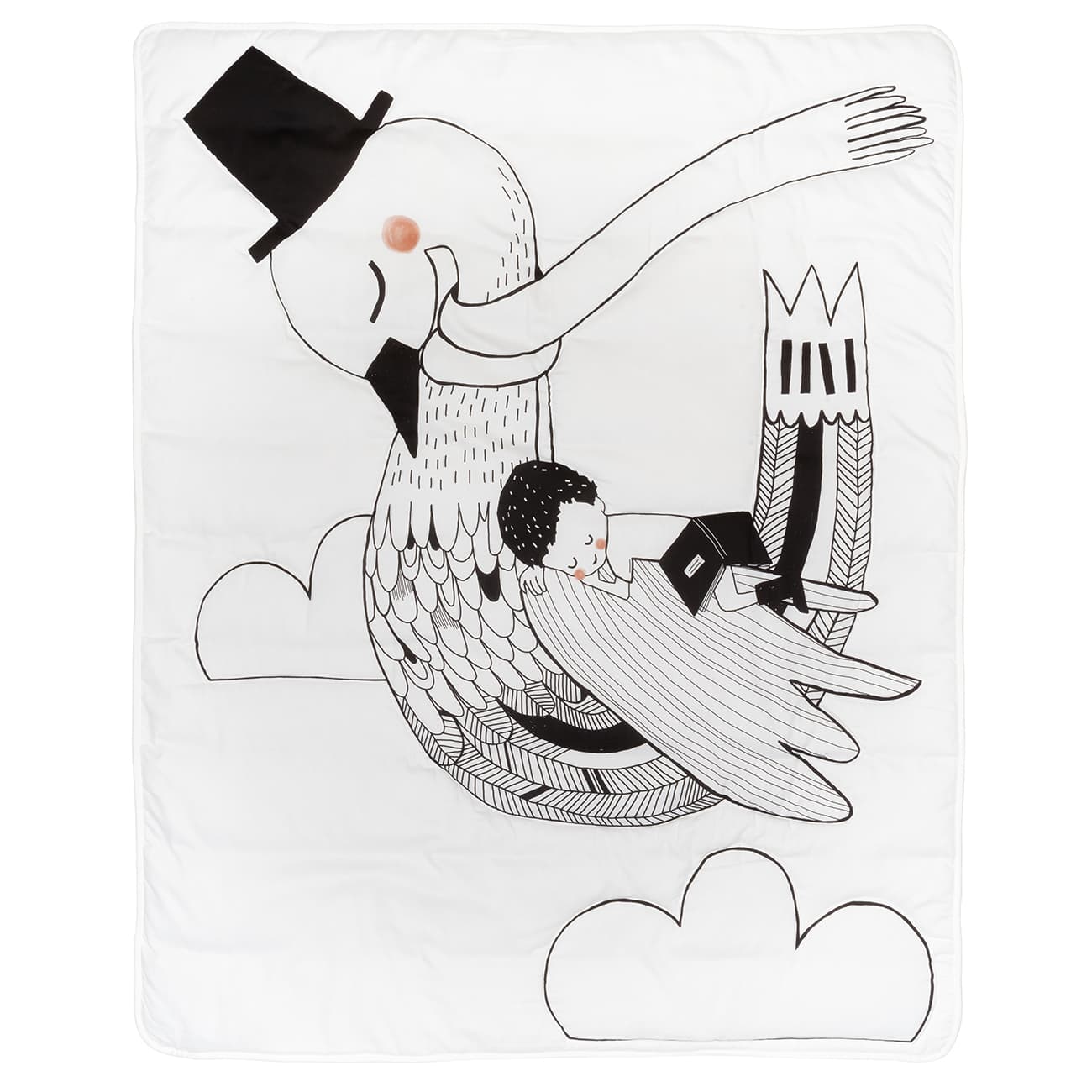 Swan Toddler Comforter