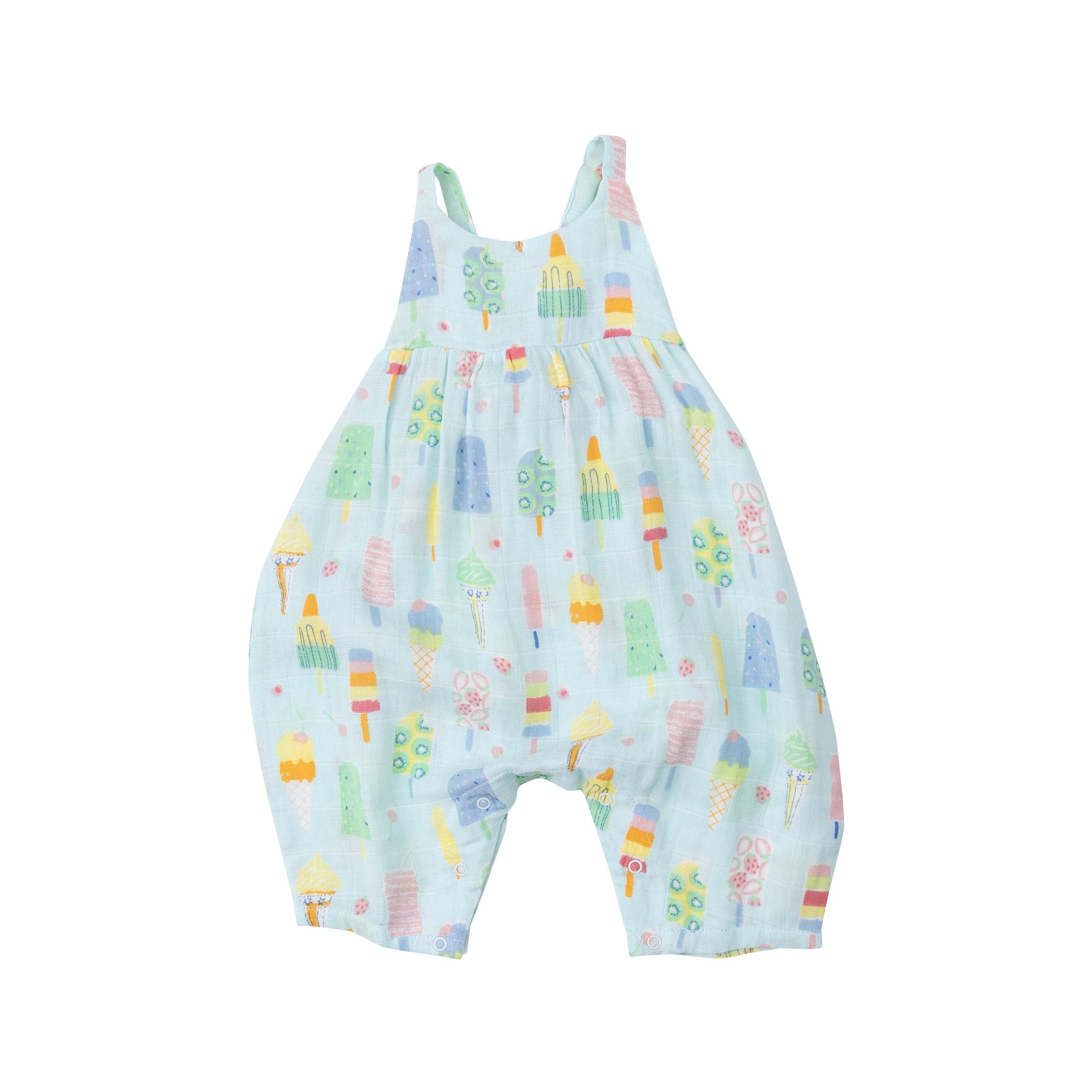 Tie Back Romper - Fruit Dream Popsicles