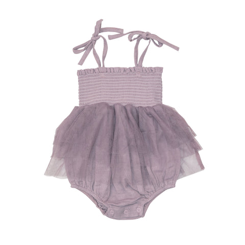 Tutu Bubble - SOLID MUSLIN DUSTY LAVENDER