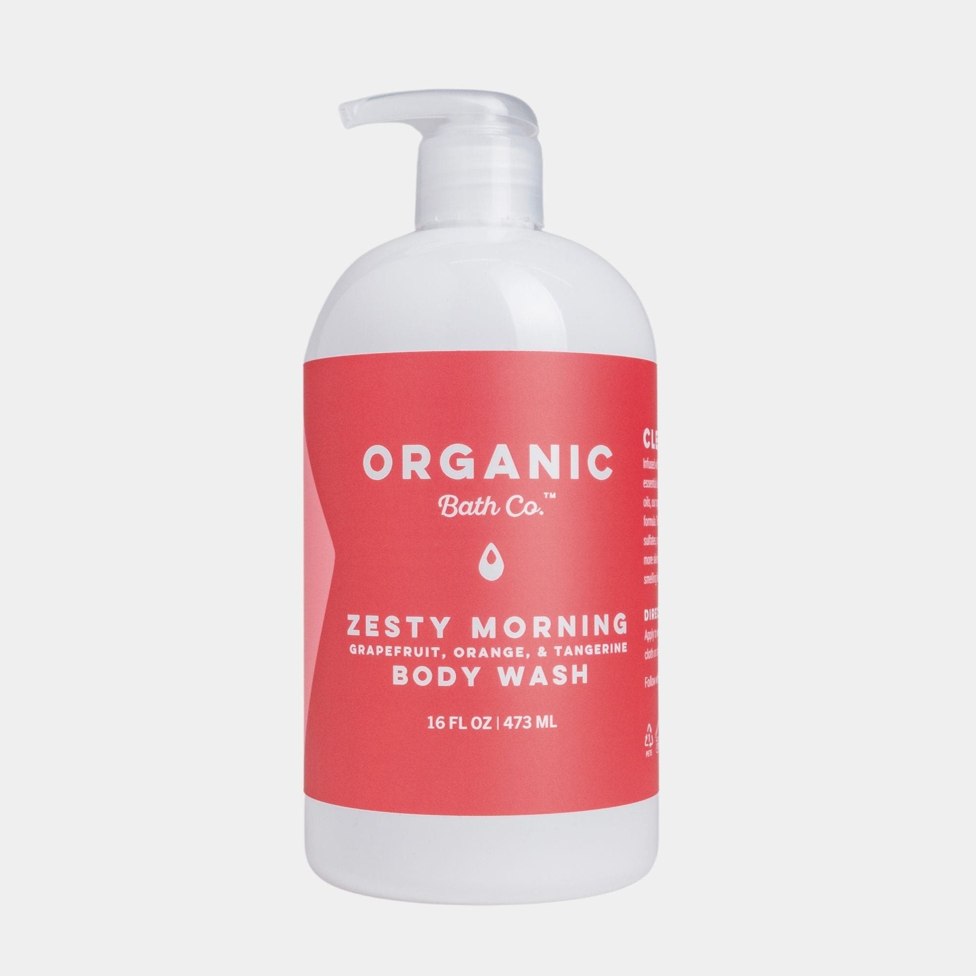 Zesty Morning Organic Body Wash