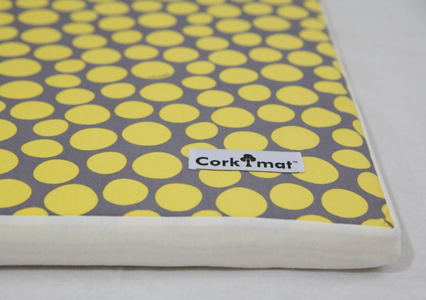 CorkiMat® - Yellow Pebbles