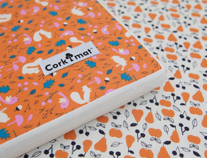 CorkiMat™ -  Forest Friends | Orange