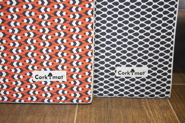 CorkiMat™ -  Beads and Feathers