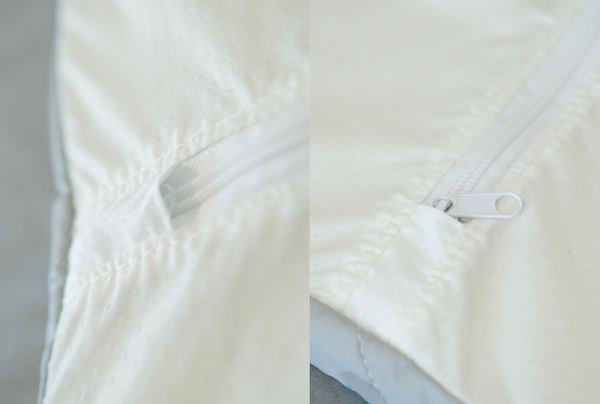 [CLEARANCE] Organic Cotton Play Mat with a removable cover - Solid Gray